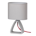 Rabalux - Asztali lámpa 1xE14/40W/230V szürke