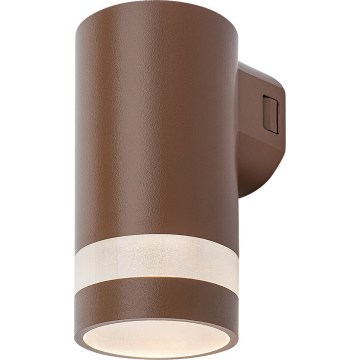Rabalux - barna kültéri LED falilámpa LED/9W/230V IP65