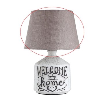 Rabalux - Cserebúra asztali lámpához PETRA E14 barna/fehér