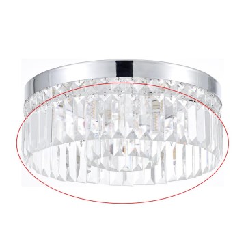 Rabalux - Csereüveg a SYBIL G9 mennyezeti lámpához, átmérő 35 cm