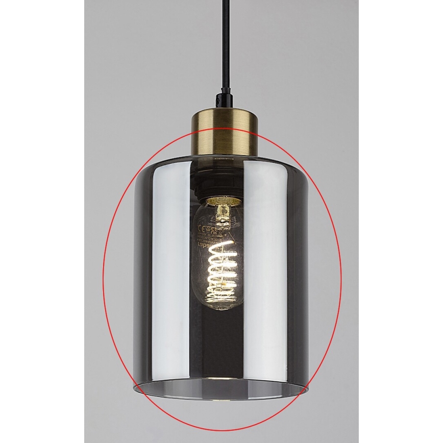 Rabalux - Csereüveg E27, átm. 13 cm