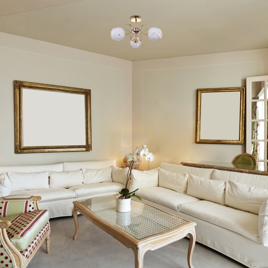 Rabalux - Csillár rúdon 3xE27/40W/230V