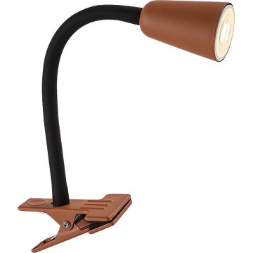 Rabalux - Csíptetős asztali lámpa 1xGU10/7W/230V narancssárga