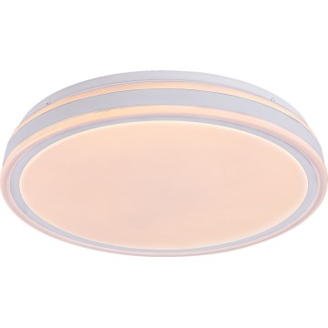 Rabalux - Dimmelhető LED mennyezeti lámpatest LED/23W/230V 3000-6500K átm. 38,5 cm fehér + távirányító