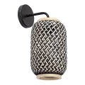 Rabalux - Fali lámpa 1xE27/40W/230V rattan