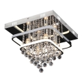 Rabalux - Felületre szerelhető kristálycsillár LED/36W/230V + 4xE14/40W