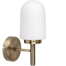 Rabalux - Fürdőszobai fali lámpa 1xE14/10W/230V IP44 bronz