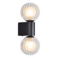Rabalux - Fürdőszobai fali lámpa 2xG9/3,5W/230V IP44 fekete
