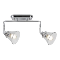 Rabalux - Fürdőszobai spotlámpa 2xE14/40W/230V IP44