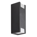 Rabalux - Kültéri fali lámpa 2xGU10/7W/230V IP44 fekete