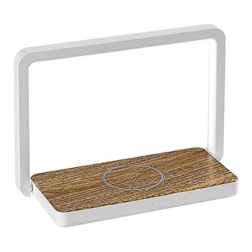 Rabalux - LED állítható fényerejű asztali lámpa vezeték nélküli töltővel LED/4W/5V 3000K