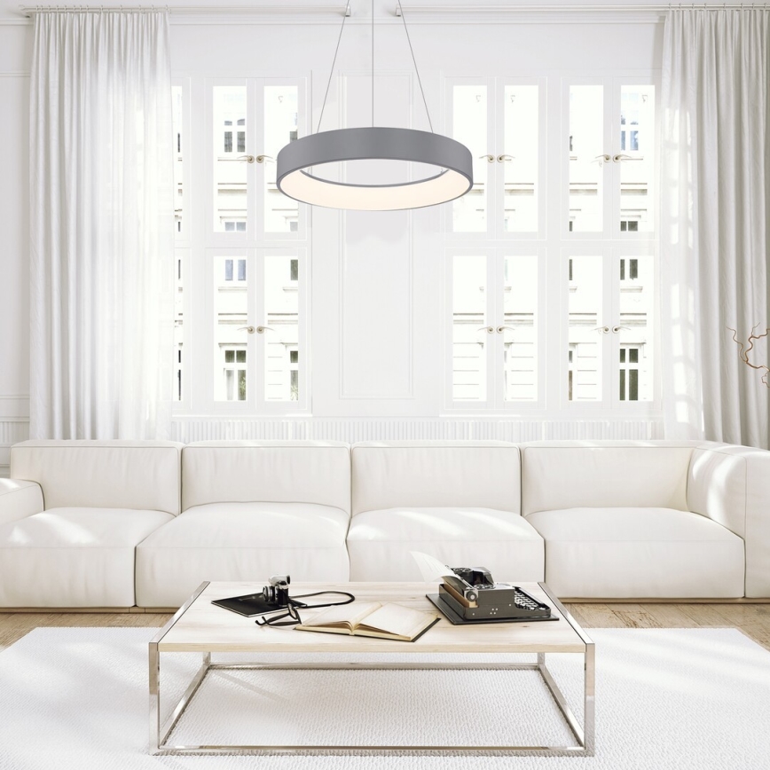 Rabalux - LED dimmelhető függeszték kábellel LED/24W/230V kerek 3000-6000K + távirányító