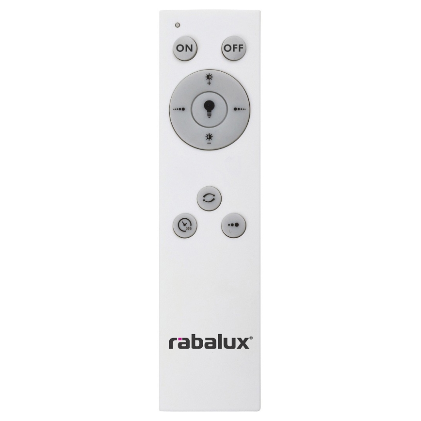 Rabalux - LED dimmelhető mennyezeti lámpa LED/38W/230V fekete 3000-6500K + távirányító átmérő 48 cm