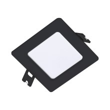 Rabalux - LED Beépíthető lámpa LED/3W/230V 9x9 cm fekete