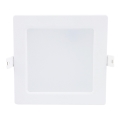 Rabalux - LED Beépíthető lámpa LED/6W/230V 3000K 12x12 cm fehér