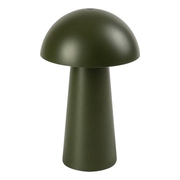 Rabalux - LED dimmelhető érintésvezérlésű tölthető kültéri lámpa LED/1,5W/5V IP44 1200 mAh USB zöld