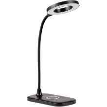 Rabalux - LED Dimmelhető érintős asztali lámpa vezeték nélküli töltéssel LED/5W/5V 2700-6000K fekete