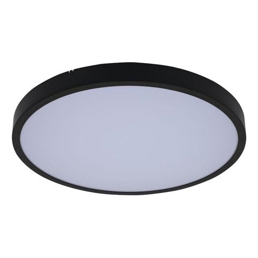 Rabalux - LED dimmelhető fürdőszobai lámpa LED/24W/230V 3000-6000K IP44 átm. 35,5 cm fekete + távirányítás