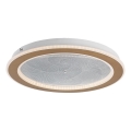 Rabalux - LED dimmelhető mennyezeti lámpa LED/24W/230V 3000-6500K átm. 40 cm + távirányító