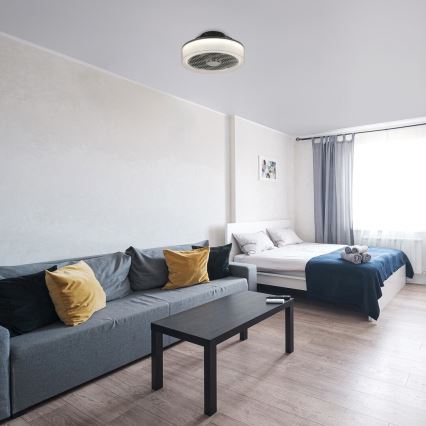 Rabalux - LED dimmelhető mennyezeti lámpa ventilátorral LED/30W/230V 3000-6000K + távirányító