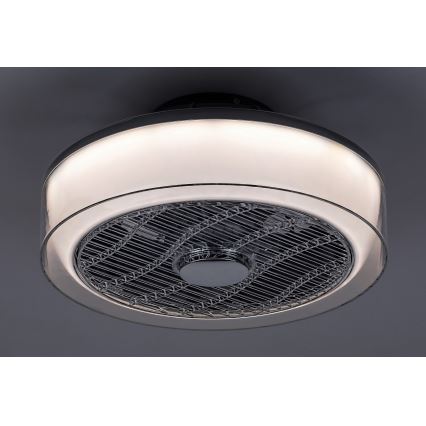 Rabalux - LED dimmelhető mennyezeti lámpa ventilátorral LED/30W/230V 3000-6000K + távirányító
