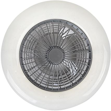 Rabalux - LED Dimmelhető mennyezeti lámpa ventilátorral LED/30W/230V + távirányító 3000-6500K