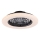 Rabalux - LED dimmelhető mennyezeti lámpa ventilátorral LED/48W/230V 3000-6500K + távirányító