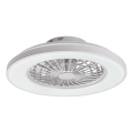 Rabalux - LED dimmelhető mennyezeti lámpa ventilátorral LED/48W/230V 3000-6500K + távirányító