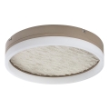 Rabalux - LED Dimmelhető mennyezeti lámpatest LED/24W/230V 3000-6500K átm. 40 cm bézs + távirányító