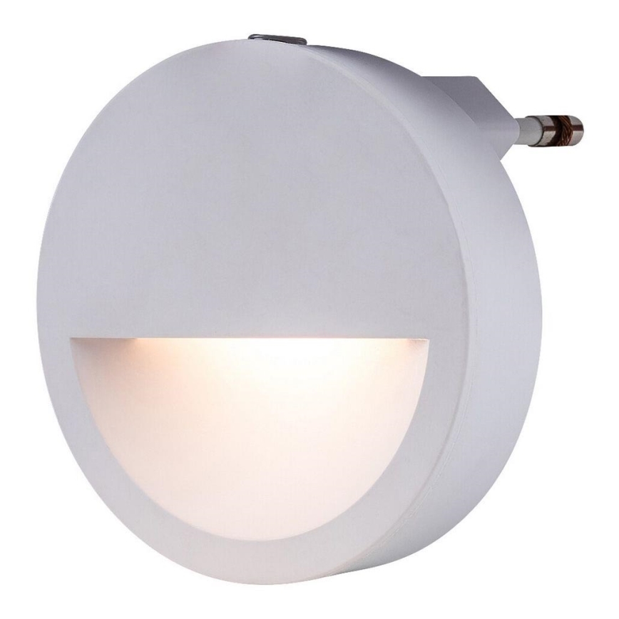 Rabalux - LED Éjjeli lámpa alkonyérzékelővel LED/0,5W/230V 3000K átm. 65 mm