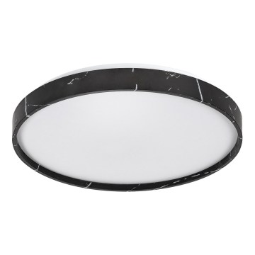 Rabalux - LED Fényerőszabályozható mennyezeti lámpa LED/24W/230V 3000-6500K átm. 38 cm fekete + távirányító