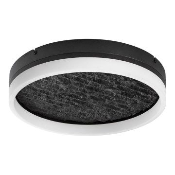 Rabalux - LED fényerőszabályozható mennyezeti lámpa LED/24W/230V 3000-6500K átm. 40 cm fekete + távirányító