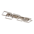 Rabalux - LED Fényerőszabályozható mennyezeti lámpatest LED/40W/230V 3000-6500K 33x100 cm bézs + távirányító