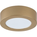 Rabalux - LED fürdőszobai mennyezeti lámpatest, LED/7W/230V, Ø 12 cm, IP44, aranyszínű