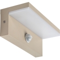 Rabalux - LED kültéri fali lámpa érzékelővel LED/9W/230V IP54 bézs
