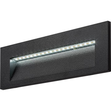 Rabalux - LED kültéri fali lámpa LED/6W/230V IP65 fekete