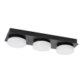 Rabalux - LED mennyezeti fürdőszobai lámpa 3xLED/6W/230V IP44 fekete