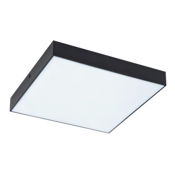 Rabalux - LED mennyezeti lámpa LED/18W/230V 3000-6000K IP44 fekete 17,5x17,5 cm
