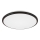 Rabalux - LED mennyezeti lámpa LED/18W/230V 3000K fekete 27 cm