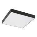 Rabalux - LED mennyezeti lámpa LED/24W/230V 2800-6000K IP44 fekete 30x30 cm