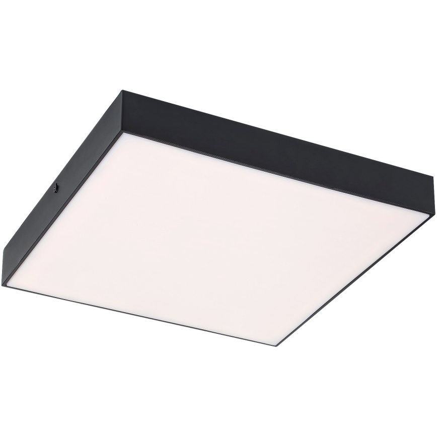 Rabalux - LED mennyezeti lámpa LED/24W/230V 2800-6000K IP44 fekete 30x30 cm