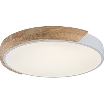 Rabalux - LED mennyezeti lámpa LED/24W/230V 3000K fehér/tölgy Ø 61 cm