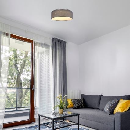 Rabalux - LED mennyezeti lámpa LED/22W/230V szürke, átm. 40 cm