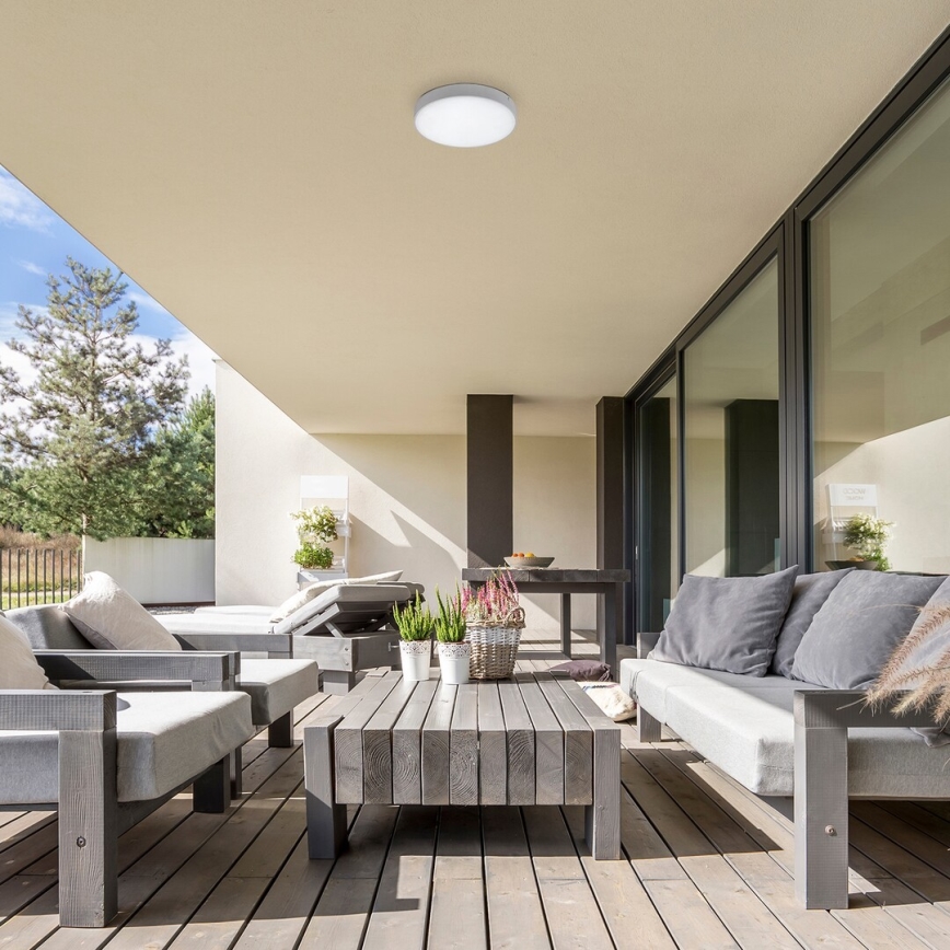 Rabalux - LED mennyezeti lámpa LED/24W/230V 2800K/4000K/6000K IP44 fehér, Ø 30 cm