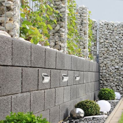 Rabalux - LED napelemes fali lámpa érzékelővel IP44 1200 mAh