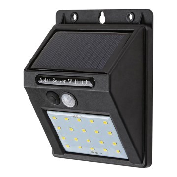 Rabalux - LED napelemes fali lámpa mozgásérzékelővel IP44 1200 mAh