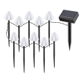 Rabalux - LED Napelemes lámpa 10xLED/0,2W/1,2V IP44 300 mAh
