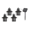 Rabalux - LED Napelemes lámpa 8xLED/0,1W/1,2V IP44 1200 mAh