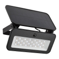 Rabalux - LED napelemes reflektor érzékelővel LED/8W/3,7V 3000/4000/6500K IP65 2600 mAh