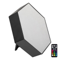 Rabalux - LED RGB állítható fényerejű asztali lámpa LED/1W/5V/3xAA + távirányító